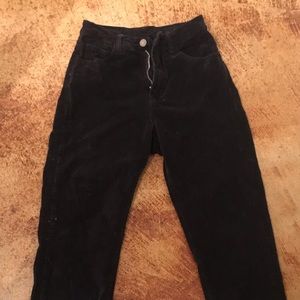 Jane brandy Melville navy blue corduroy pants